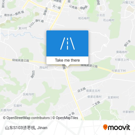 山东S103济枣线 map