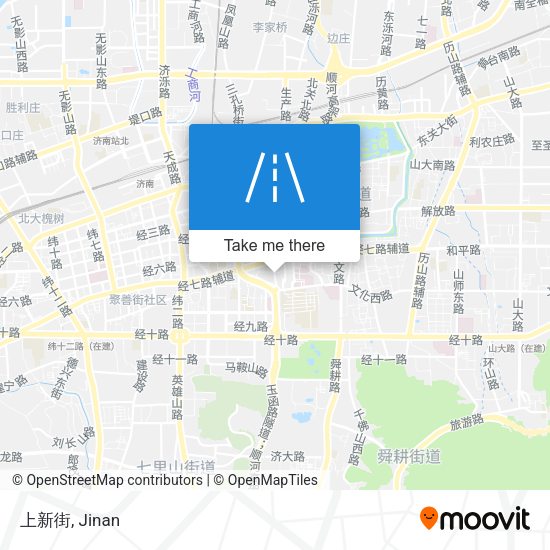 上新街 map