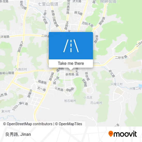 良秀路 map