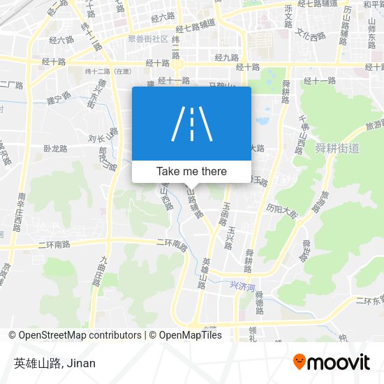 英雄山路 map