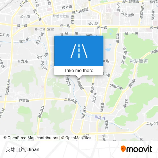 英雄山路 map
