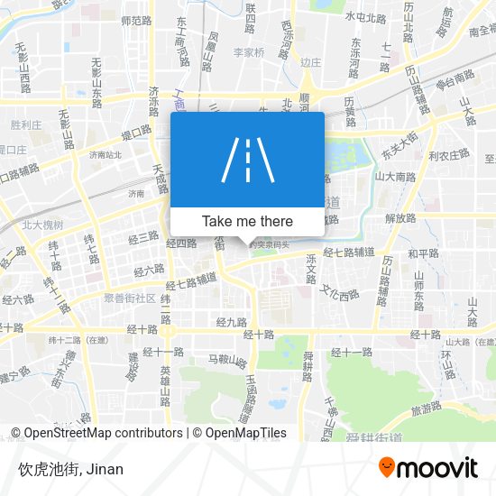 饮虎池街 map