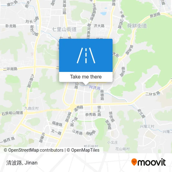 清波路 map
