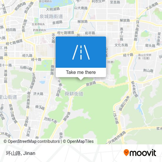 环山路 map