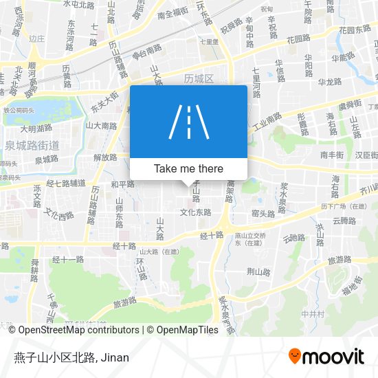 燕子山小区北路 map
