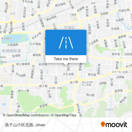 燕子山小区北路 map