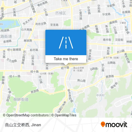 燕山立交桥西 map