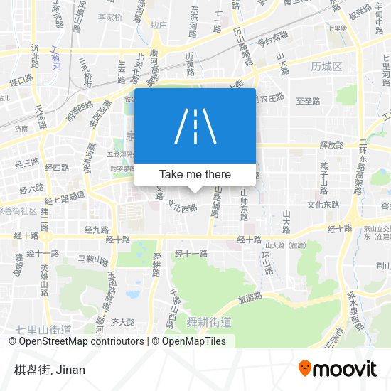 棋盘街 map