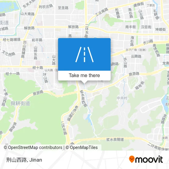 荆山西路 map