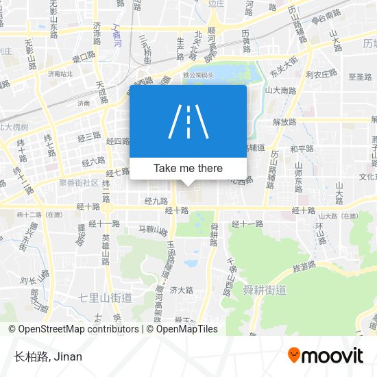 长柏路 map