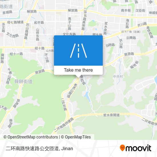 二环南路快速路公交匝道 map