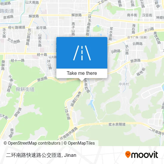 二环南路快速路公交匝道 map
