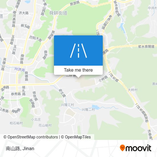 南山路 map