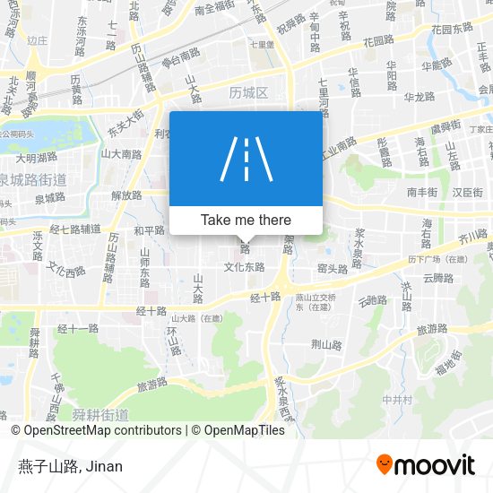 燕子山路 map