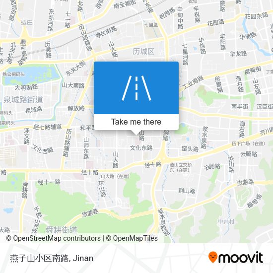 燕子山小区南路 map