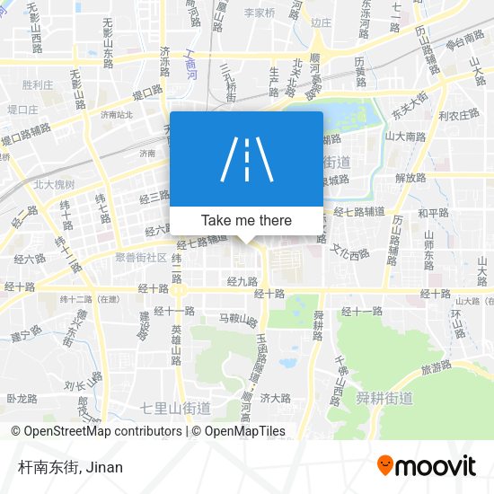 杆南东街 map