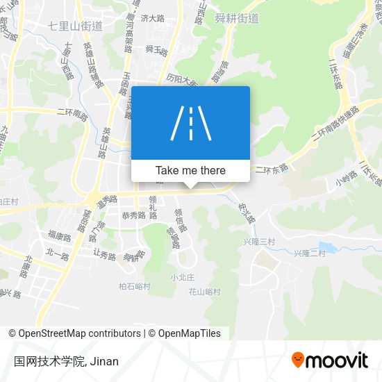 国网技术学院 map