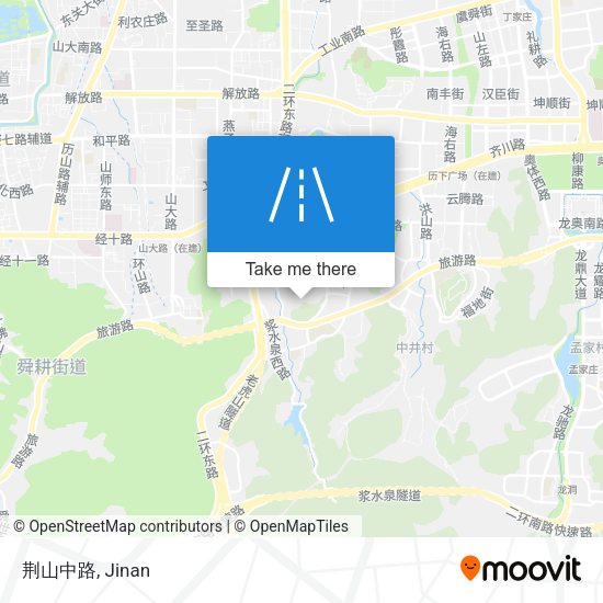 荆山中路 map