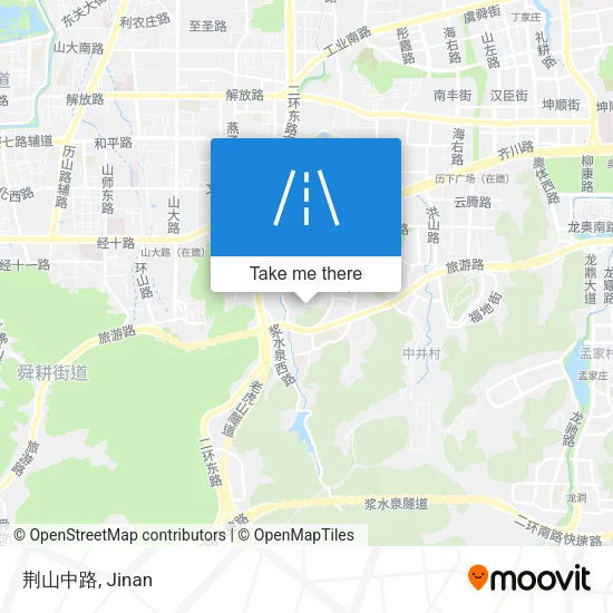 荆山中路 map