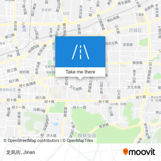 龙凤街 map
