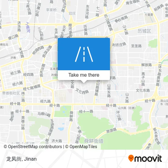 龙凤街 map