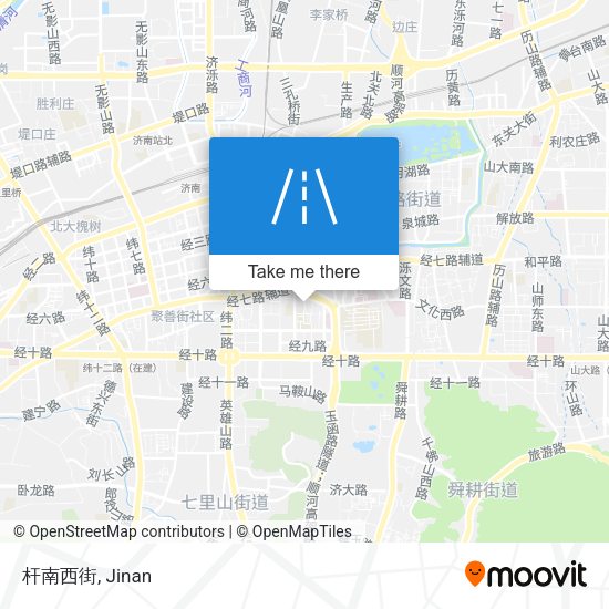 杆南西街 map