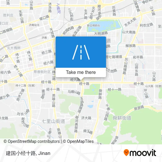 建国小经十路 map