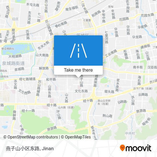 燕子山小区东路 map