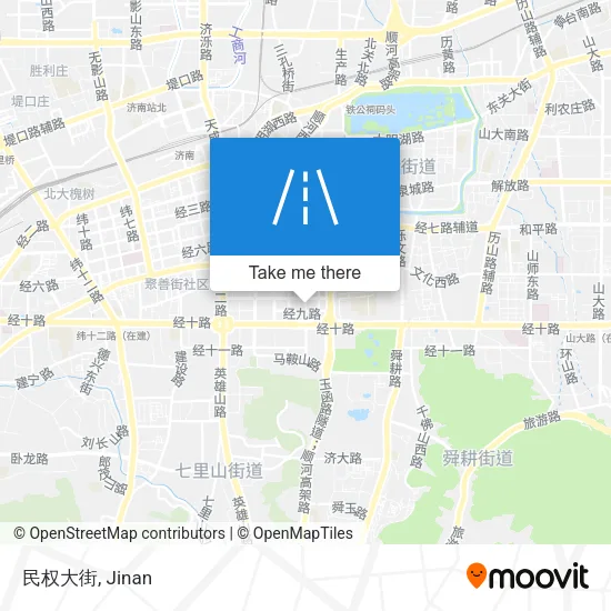 民权大街 map