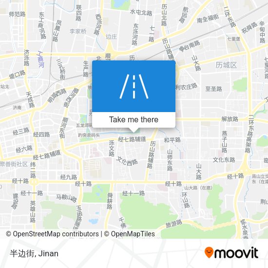 半边街 map
