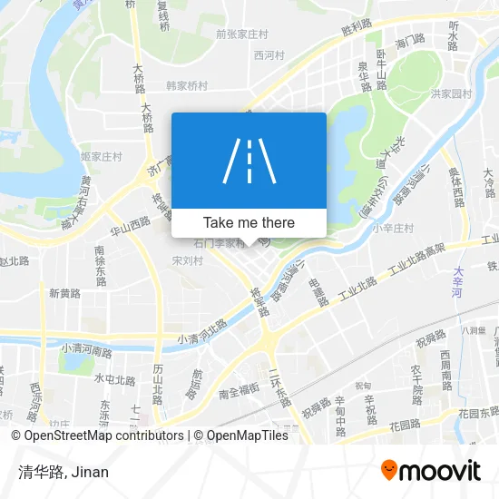 清华路 map