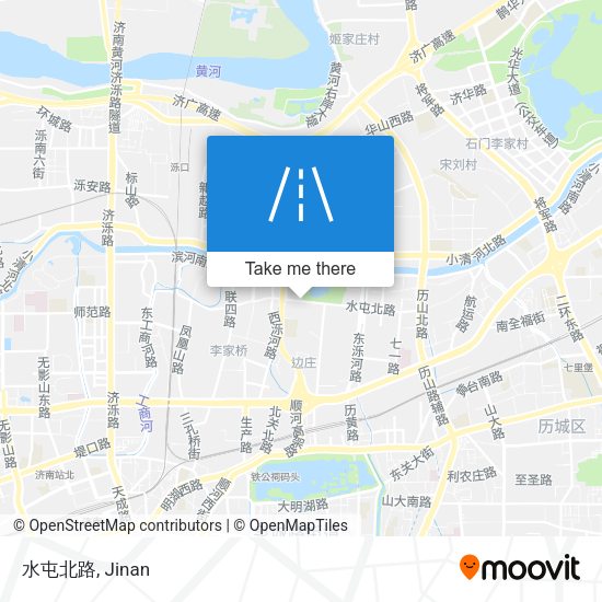 水屯北路 map