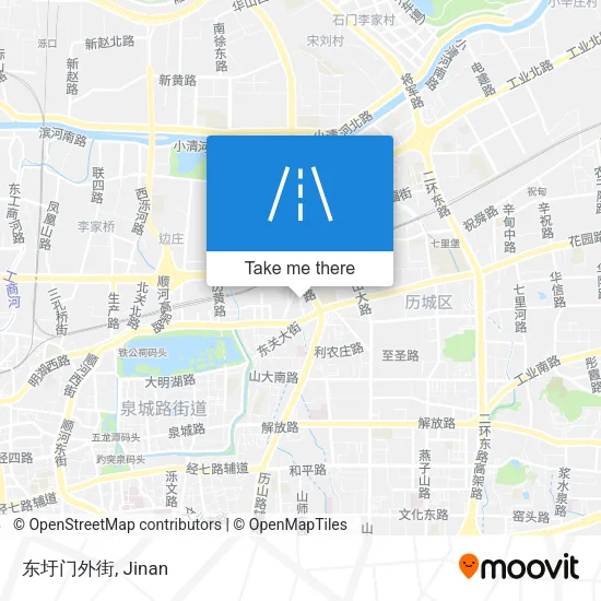 东圩门外街 map