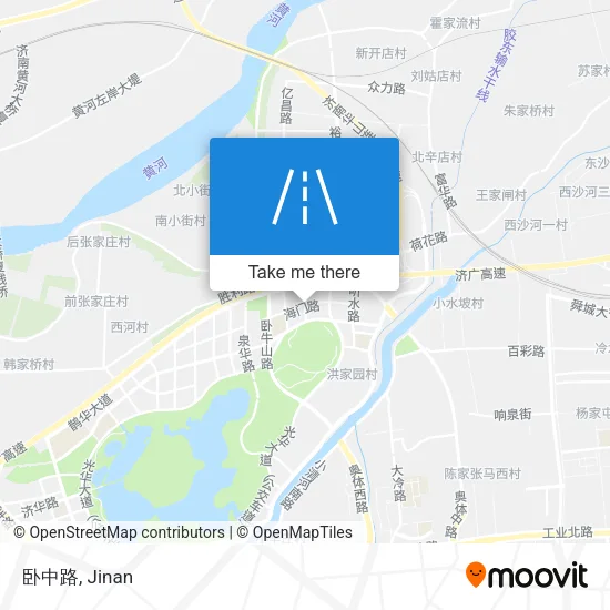 卧中路 map