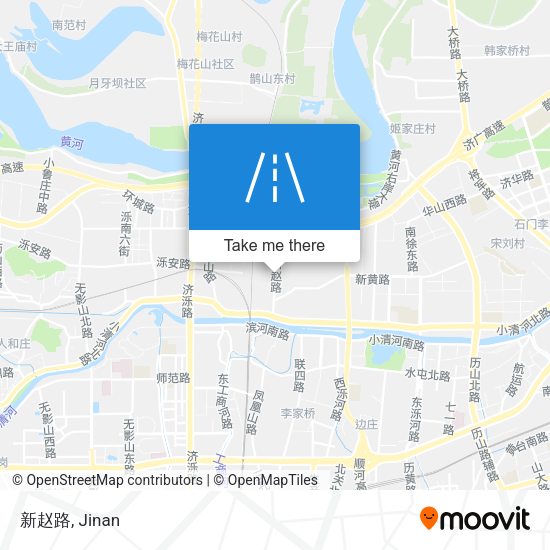 新赵路 map