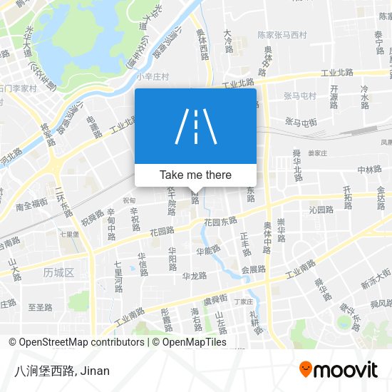 八涧堡西路 map