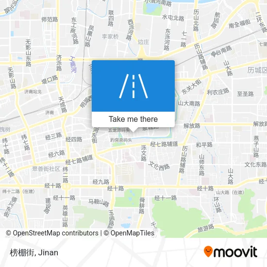 榜棚街 map