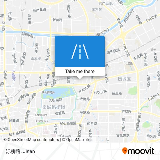 泺柳路 map