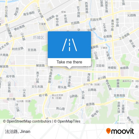 法治路 map