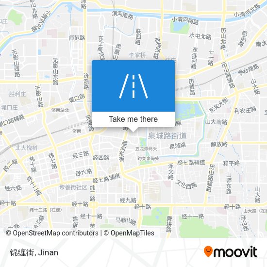 锦缠街 map