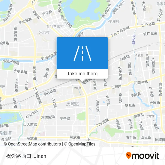 祝舜路西口 map