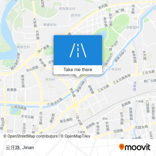 云庄路 map