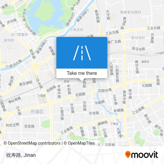 祝寿路 map