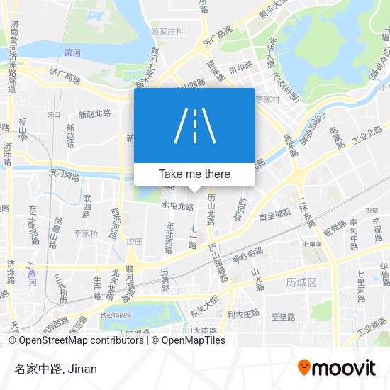 名家中路 map