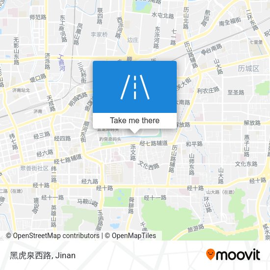黑虎泉西路 map