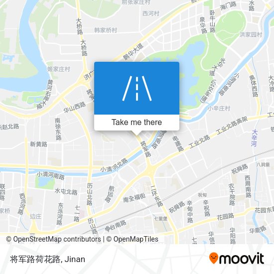 将军路荷花路 map