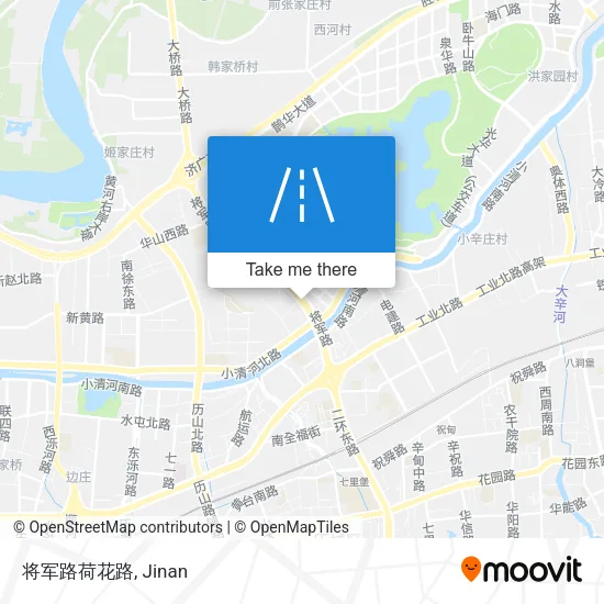 将军路荷花路 map
