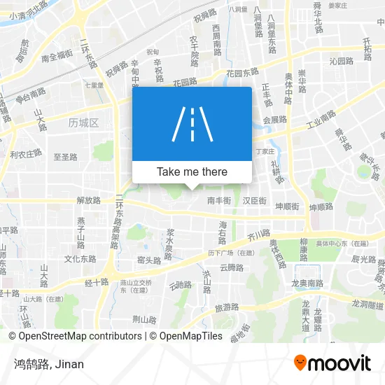 鸿鹄路 map