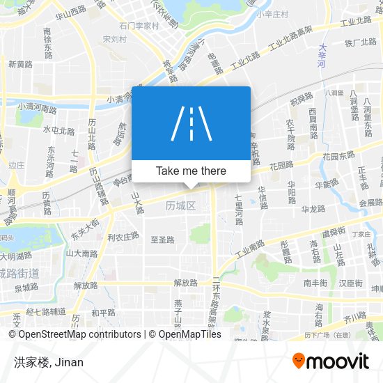 洪家楼 map