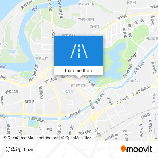 泺华路 map